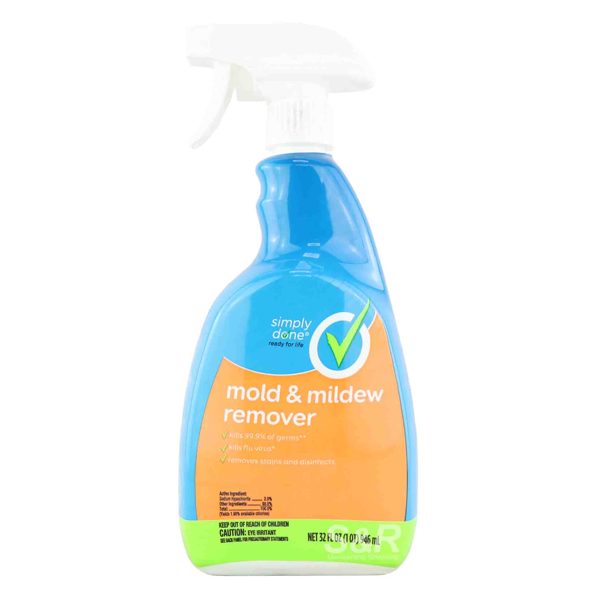 Simply Done Mold & Mildew Remover 946mL